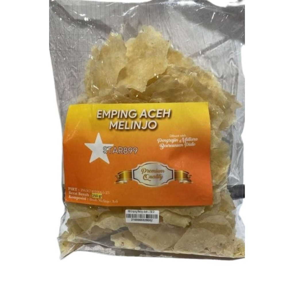 

899 EMPING MELINJO ACEH 250GR