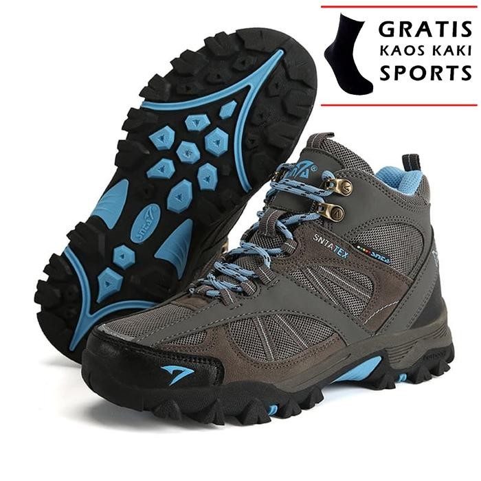 Sepatu Gunung Wanita Merk SNTA Original Series 611 Sepatu Hiking Cewek SNTA Outdoor Outdoor