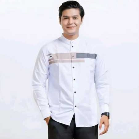 Koko Pria Lebaran 2025 Outfit Bju Koko Cowok Premium Quality Kemeja Pria Lebaran 2025 Baju Pria Musl