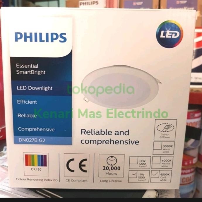 Grosir Philips Downlight Led Dn027B 17W 17 W 17 Watt G2 Philips