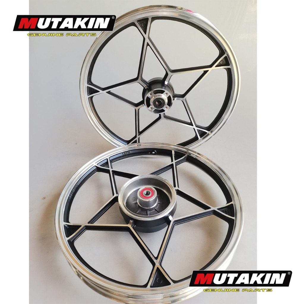 MUTAKIN velg pelek bintang SUZUKI RGR 150 thunder 125 RX KING RXK RXS RXZ ring 18