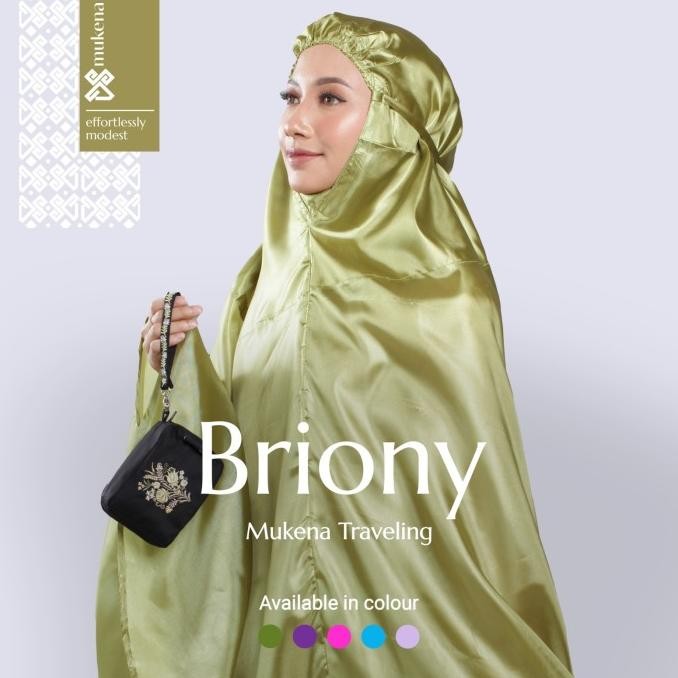 Terjangkau Mukena Travel Ds Mukena Traveling Mini Briony All Size