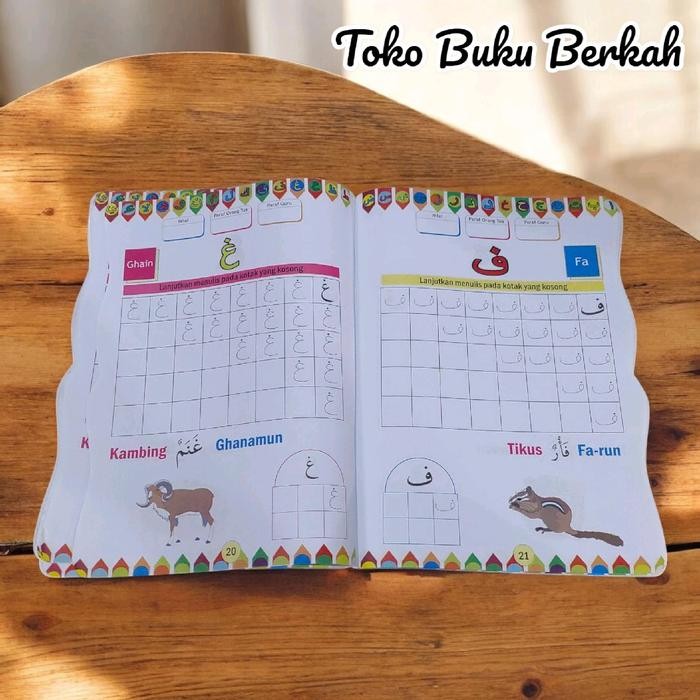 

Buku Cepat Pandai Baca Tulis Huruf Hijaiyah Full Colour (1927Cm)