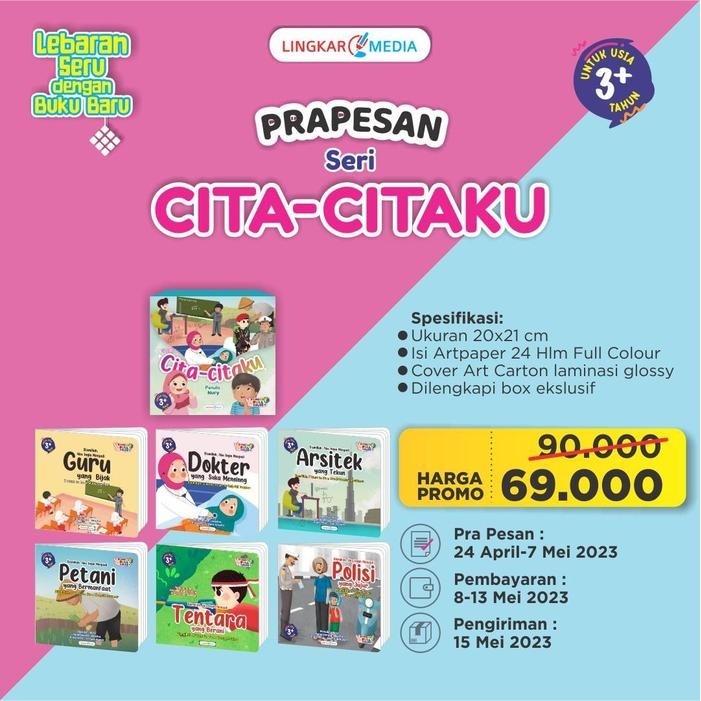 

Seri Cita - Citaku - (Isi 6 Buku) - Untuk Usia 3Th+