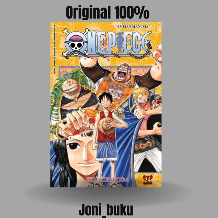 

Komik One Piece 24 By Eiichiro Oda (Cetak Ulang 2025)