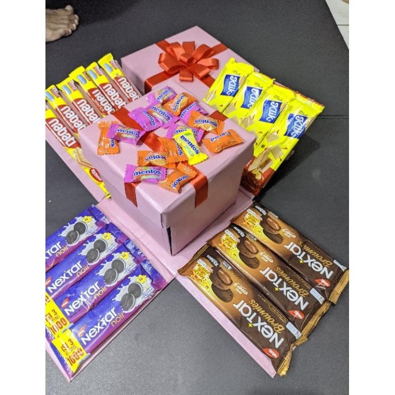 

COD hampers snack ulang tahun valentine anniversary hadiah untuk anak pasangan teman unik dan estetik df-7