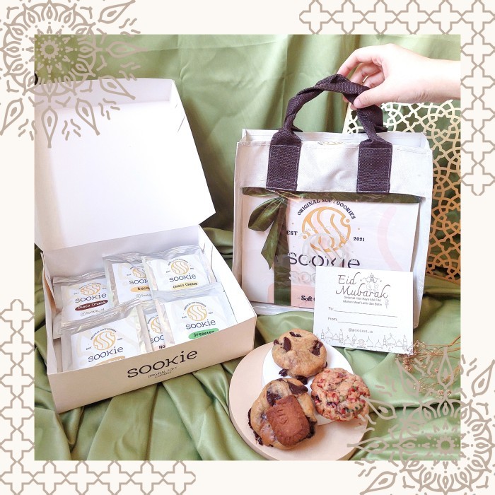 

New! Hampers / parcel Lebaran Idul Fitri cookies murah by Sookie - Paket B Idul Fitri