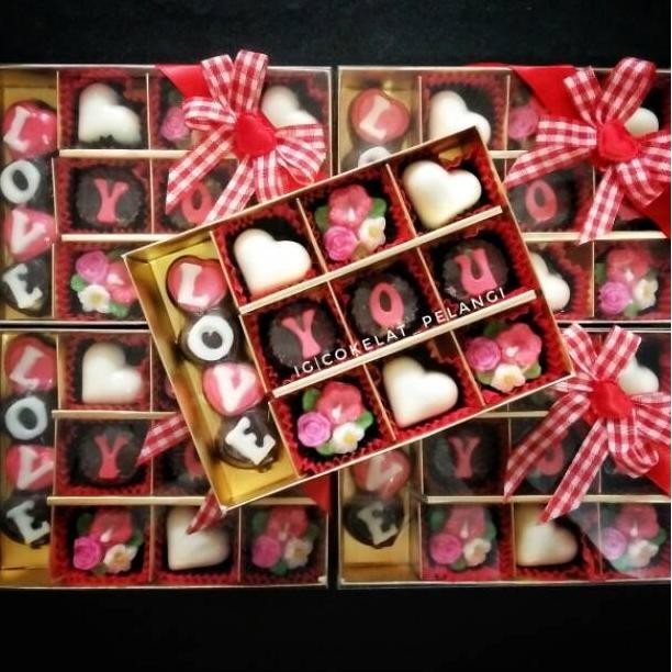 

PROMO Hadiah coklat valentine s12 love you jk-54