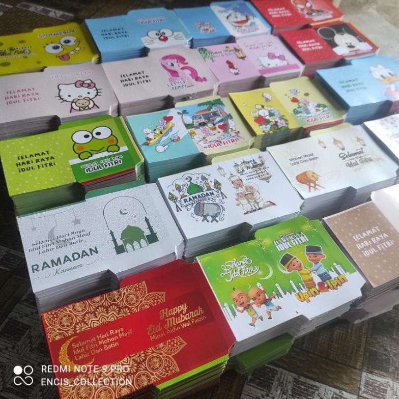 

SALE [ 1000 lembar ] Amplop lebaran ukuran mini 68 free plastik ter-46