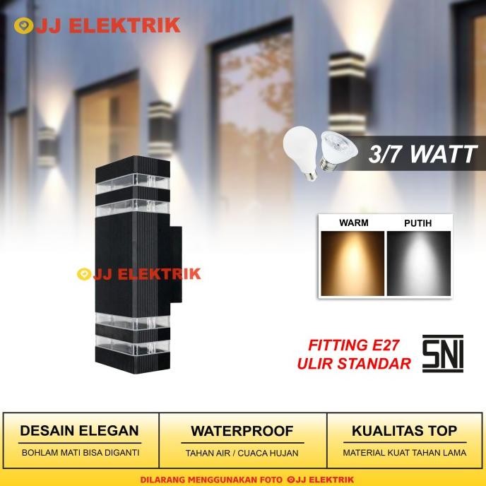 Lampu Dinding Taman Minimalis / Lampu Hias Dinding