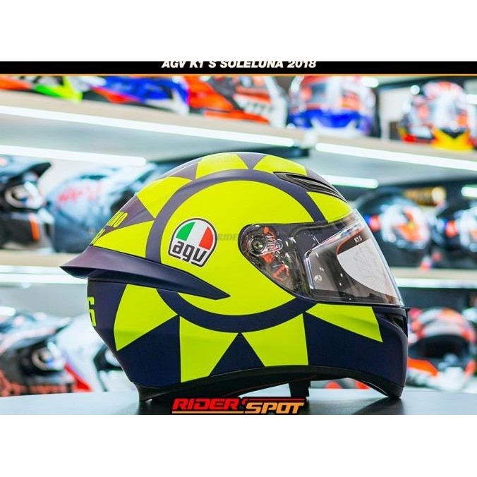 Helm Motor AGV K1 S Soleluna 2018 Helmet Original Italy Riding