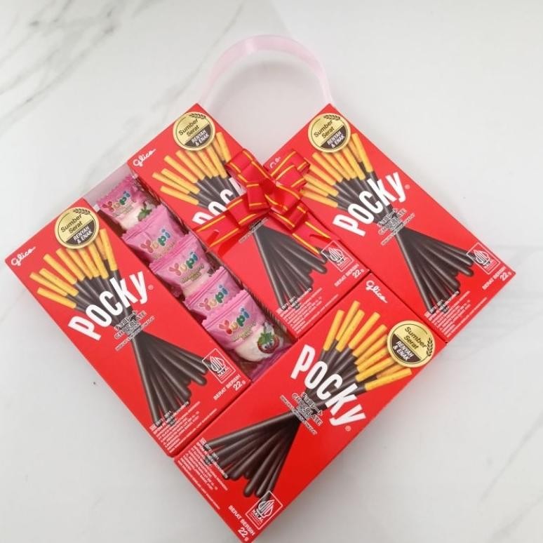 

Promo Hemat! Snack Pocky bentuk love yupi coklat chocolate Strawberry hadiah kado gift hampers box valentine ulang tahun wisuda natal hari guru kelulusan kenaikan kelas anniversary sidang pacar teman anak cewek cowok unik murah lucu Sale