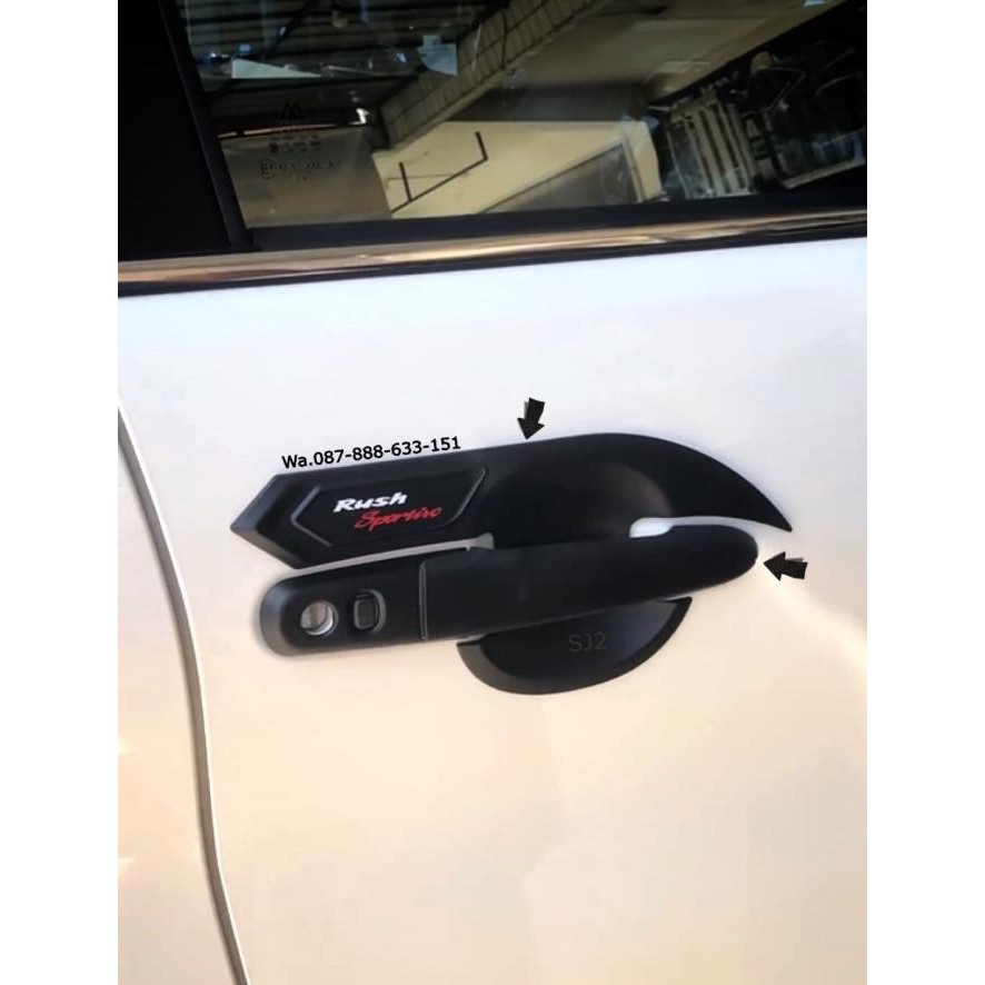 Sedang Promo Paket Aksesoris Black Matte Hitam Dop All New Rush Terios 2018 Ke 2022