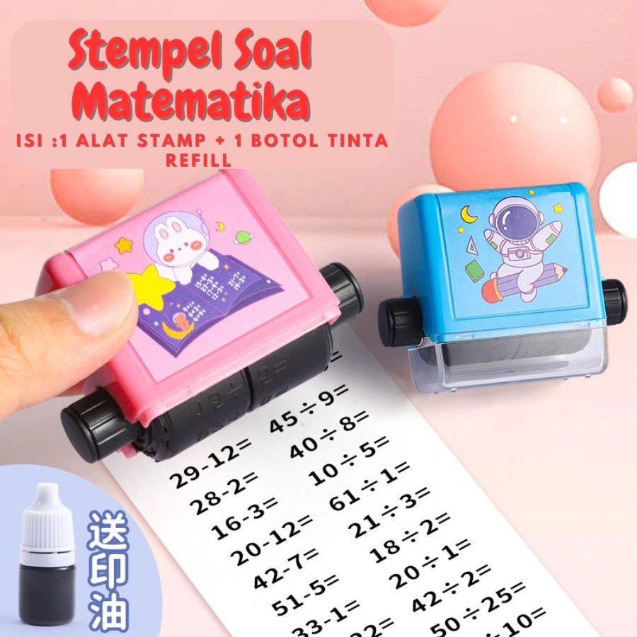 

Math Scroll Edukasi Anak Stempel Soal Matematika Best Seller G5G7 Mainan Edukatif cihari