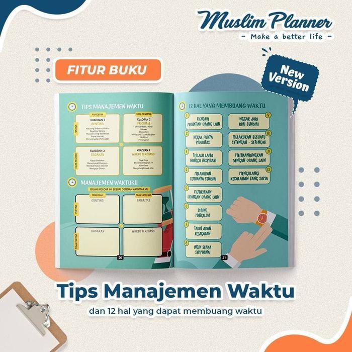 

Syandana Buku Muslim Planner - Mengatur Ibadah Makin Tertata