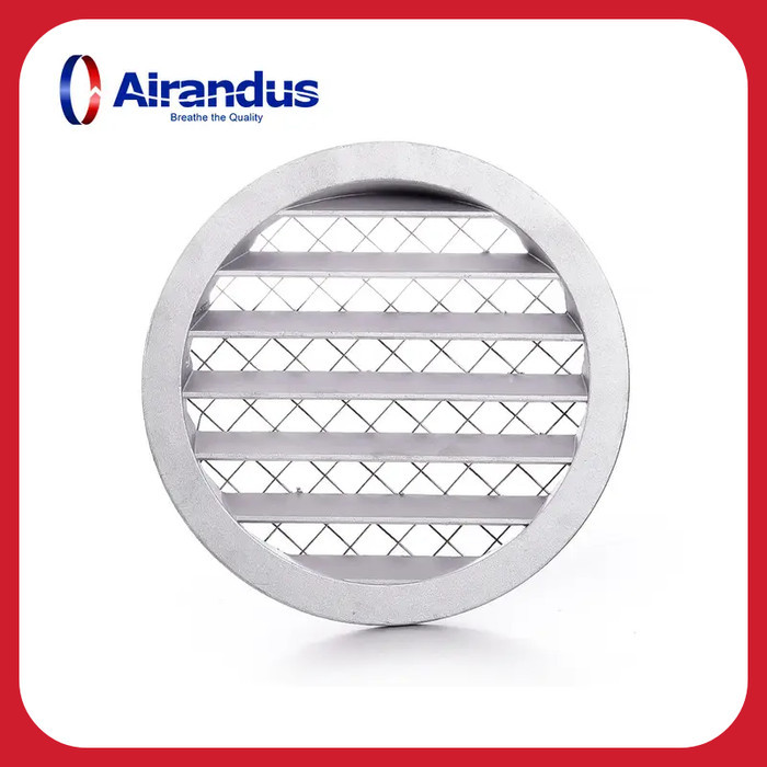 Wall Air Vent Grille Cover Ducting Ventilasi Udara Rumah Alumunium Terlaris