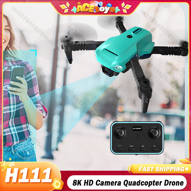 FIDU JJRC H111 RC Drone 8K HD Camera Dron Wifi Fpv RC Plane Quadcopter Stabilizer Helicopter Aircraf
