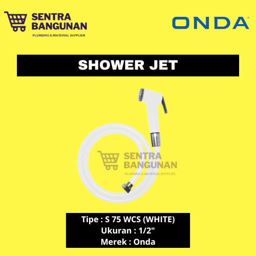 JET SHOWER/SHOWER WC/SHOWER CLOSET/SHOWER CEBOK ONDA - S 75 CCS