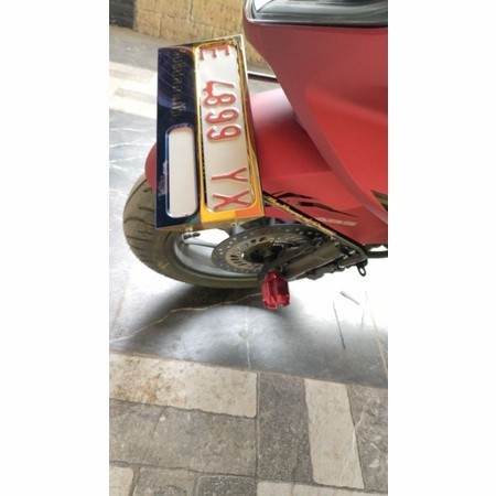 dudukan plat nomor pcx 160 breket plat nomor pcx 160 nopol depan pcx