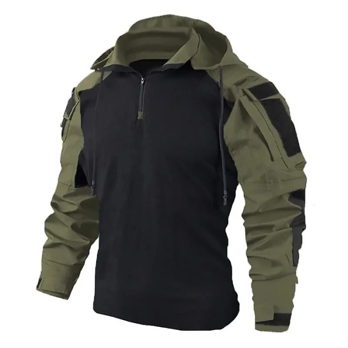 Tactical Combat Uniform Military Shirt Men Camouflage US Army Lon