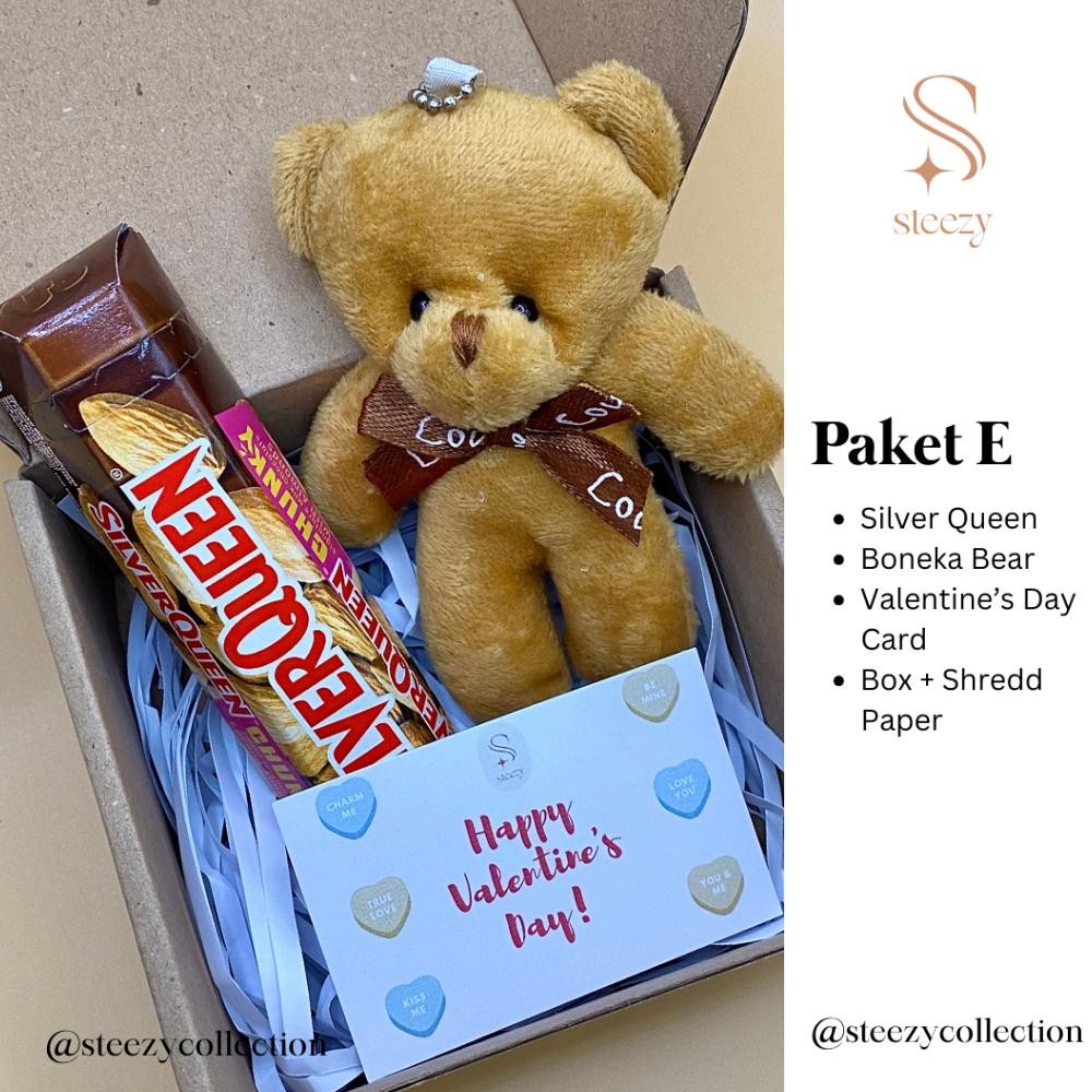 

VIRAL Paket Silverqueen Bear edisi Valentine / Coklat Silverqueen Beruang Valentines Day / Hadiah Hari Guru gd-5