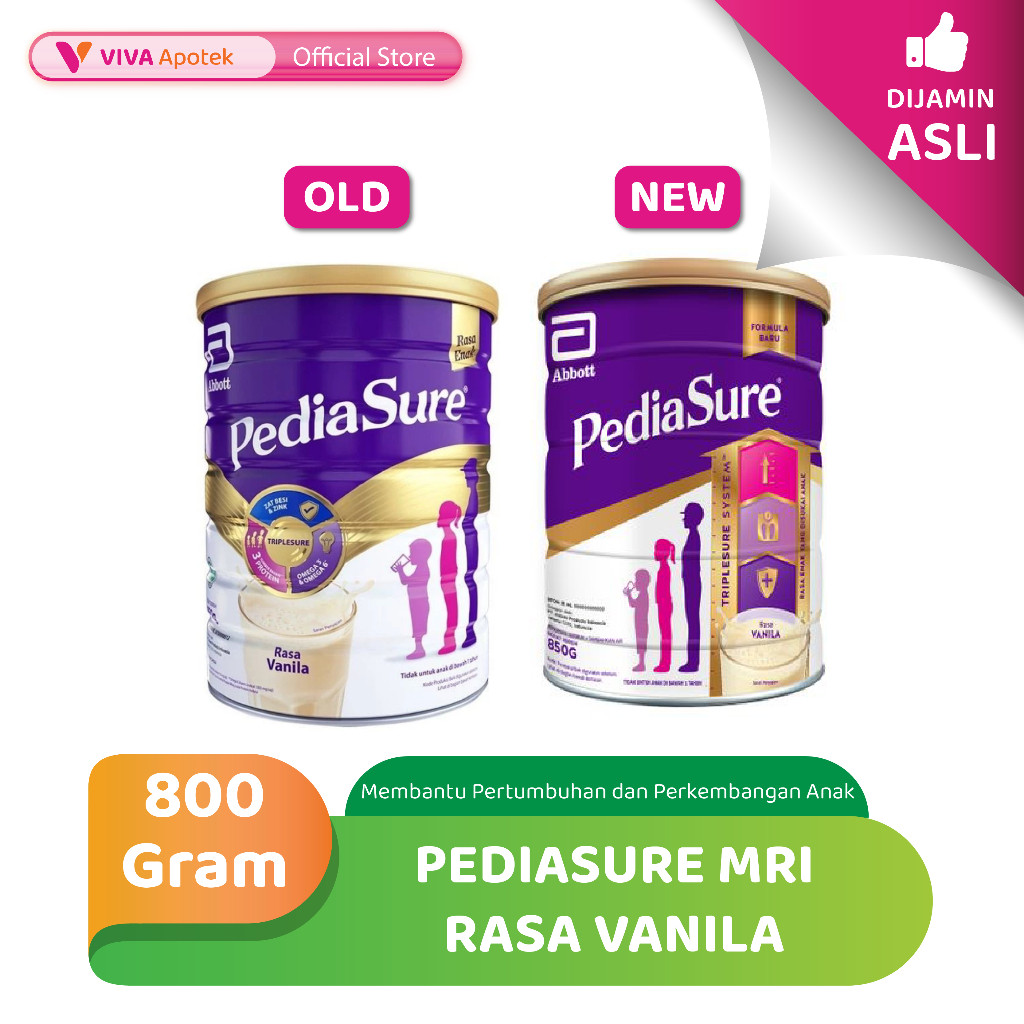 

Pediasure MRI Rasa Vanila Kaleng (800 Gram)