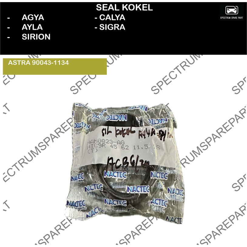 SEAL KOKEL AGYA - AYLA - SIRION - CALYA - SIGRA NACTEC 45-62-11,5