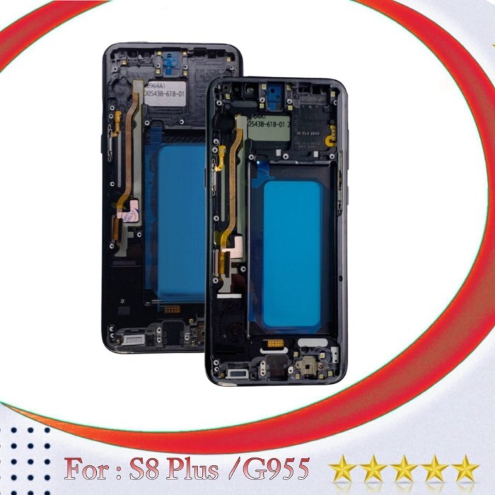 PROMO>>> lcd touchscreen samsung s8 plus/G955 + frame original new <<<TERBARU