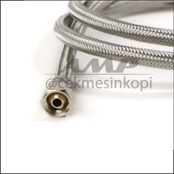 Selang Fleksible / Inlet Flexibel Elbow Mesin Kopi Espresso 2 Meter