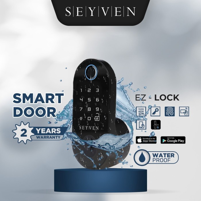 DEADBOLT DOOR LOCK SMART DOOR LOCK / SMART LOCK DOOR MEREK SEYVEN