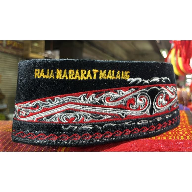 SONGKOK PECI GORGA BATAK + BORDIR NAMA BERKUALITAS