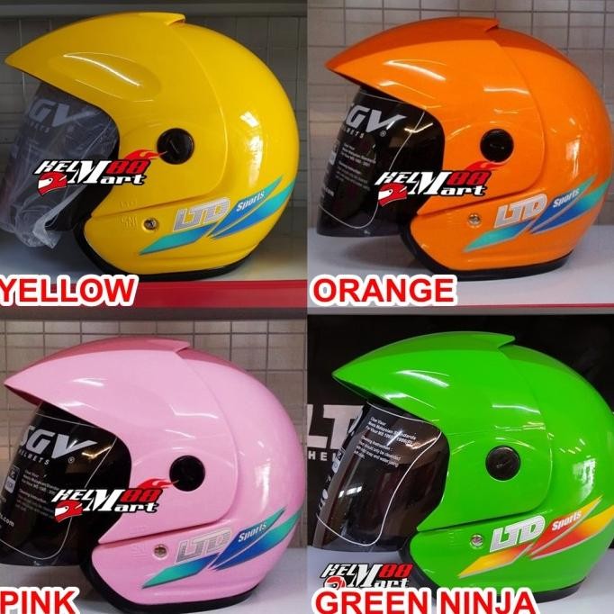 Helm LTD Sports Original Import Malaysia emboss SNI