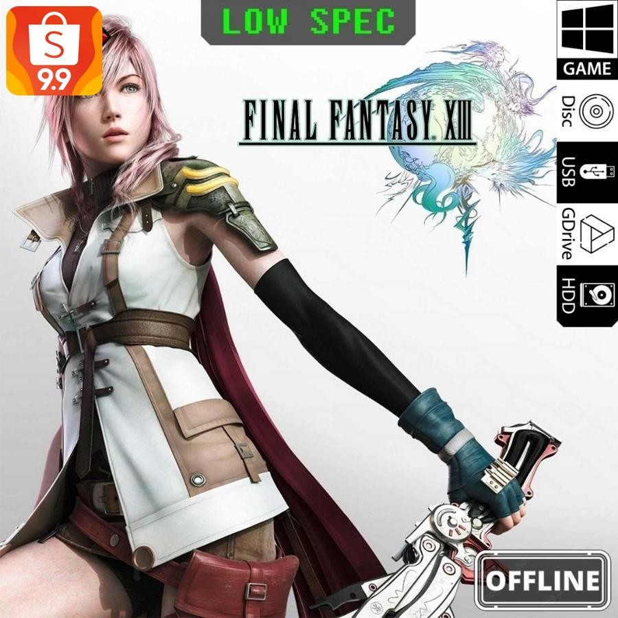 final fantasy xiii-i/ff13/ffxiii/ff 13/ff xiii pc full version/game pc game/games pc games beli 2 fr