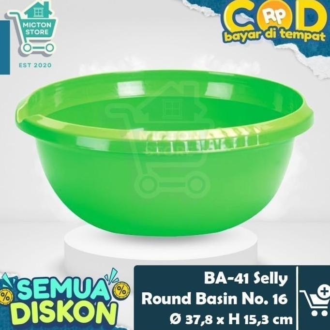 MICTON Lion Star BA-22 Basin USA No. 22 Baskom Air Jumbo Besar Cuci Baju Kamar Mandi WC Bak Mandi Em