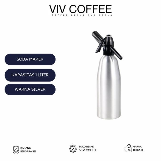 Soda Maker Botol Pembuat Soda Siphon Maker Bartender 1 Liter