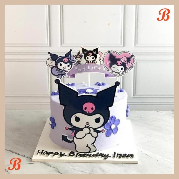 

| KK | KUE ULANG TAHUN/BIRTHDAY CAKE/KUE ULTAH TEMA KUROMI/KUE BIRTHDAY JAKARTA