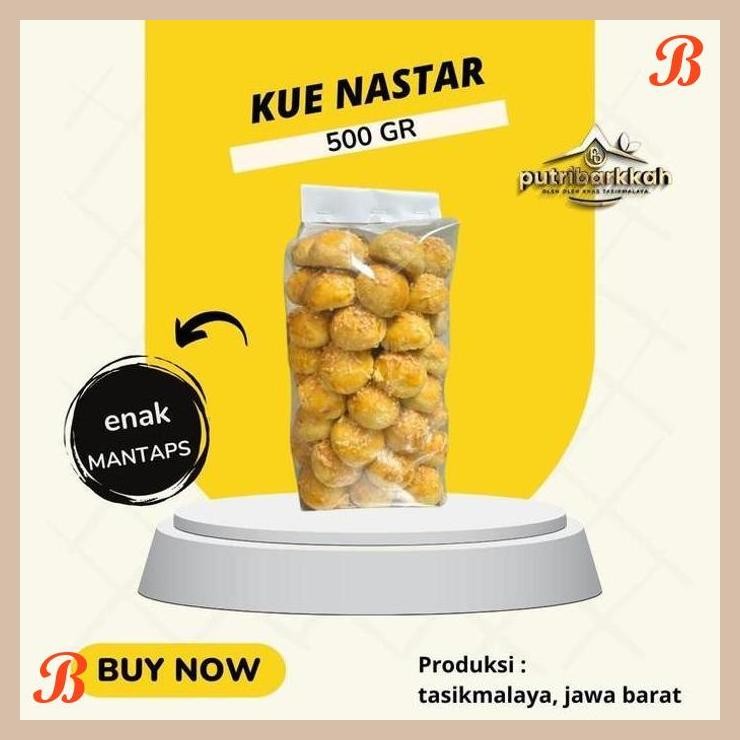 

| NS | 1/2 KG KUE NASTAR PUTRIBARKKAH - COOKIES KUE LEZAT - FOOD