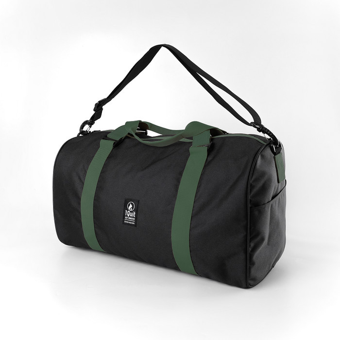 I Quit Travelling & Gym Bag / Tas Duffel Jinjing Jumbo Army