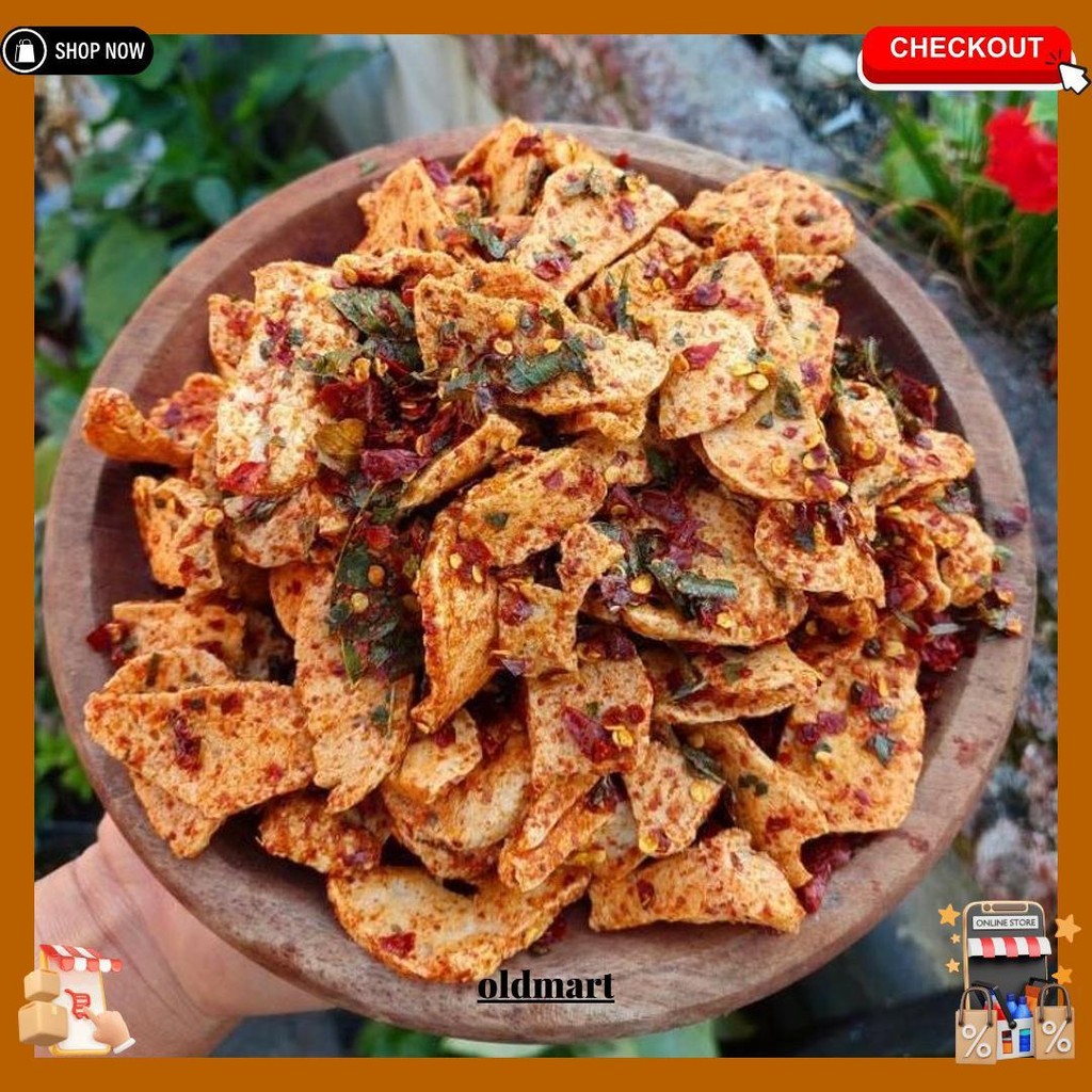 

Basreng Pipih Tipis Basreng Remuk Sangat Crispy Basreng Viral Setengah Kg 500 Gr Original Produk