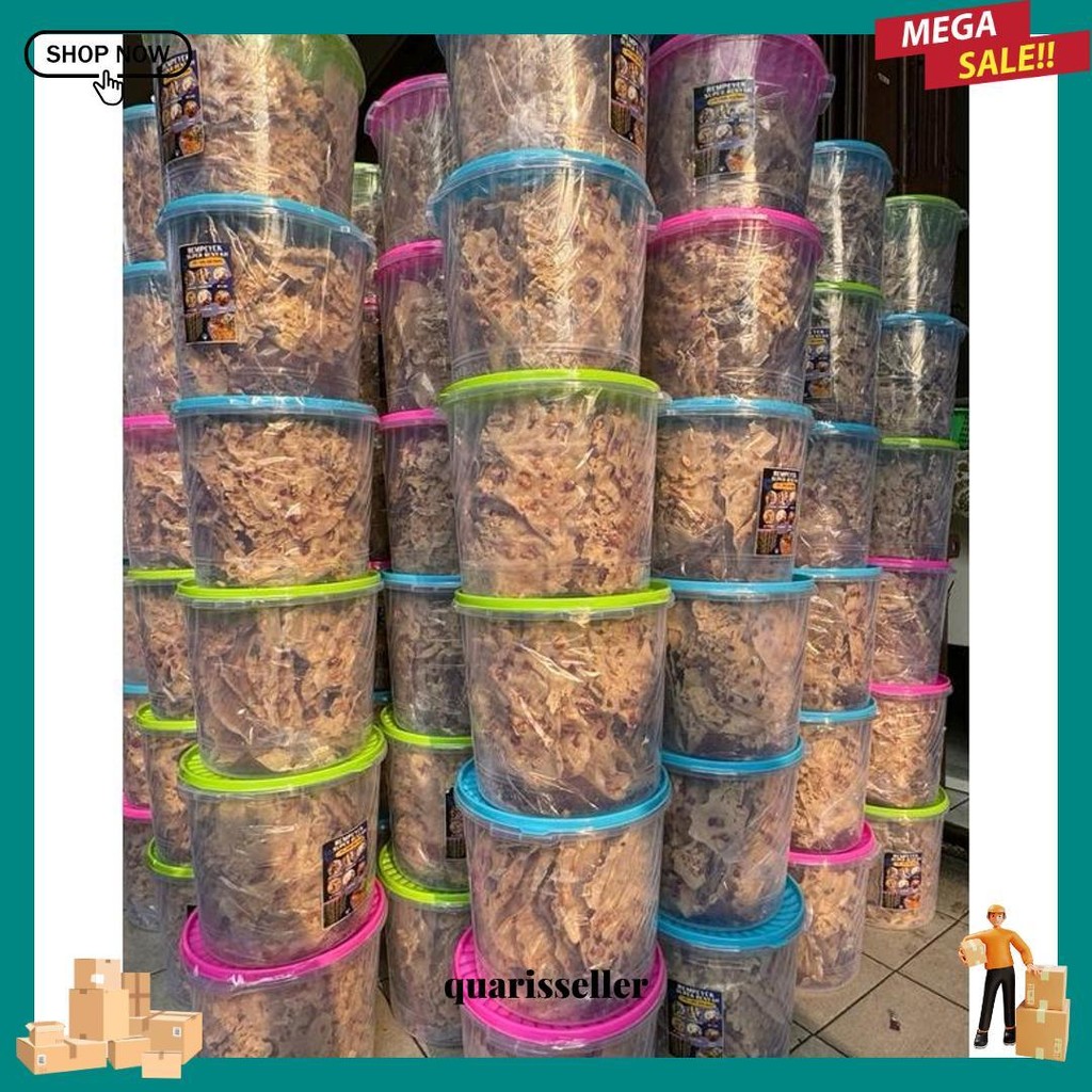 

(Terlaris) Peyek Kacang & Rebon Siap Kirim