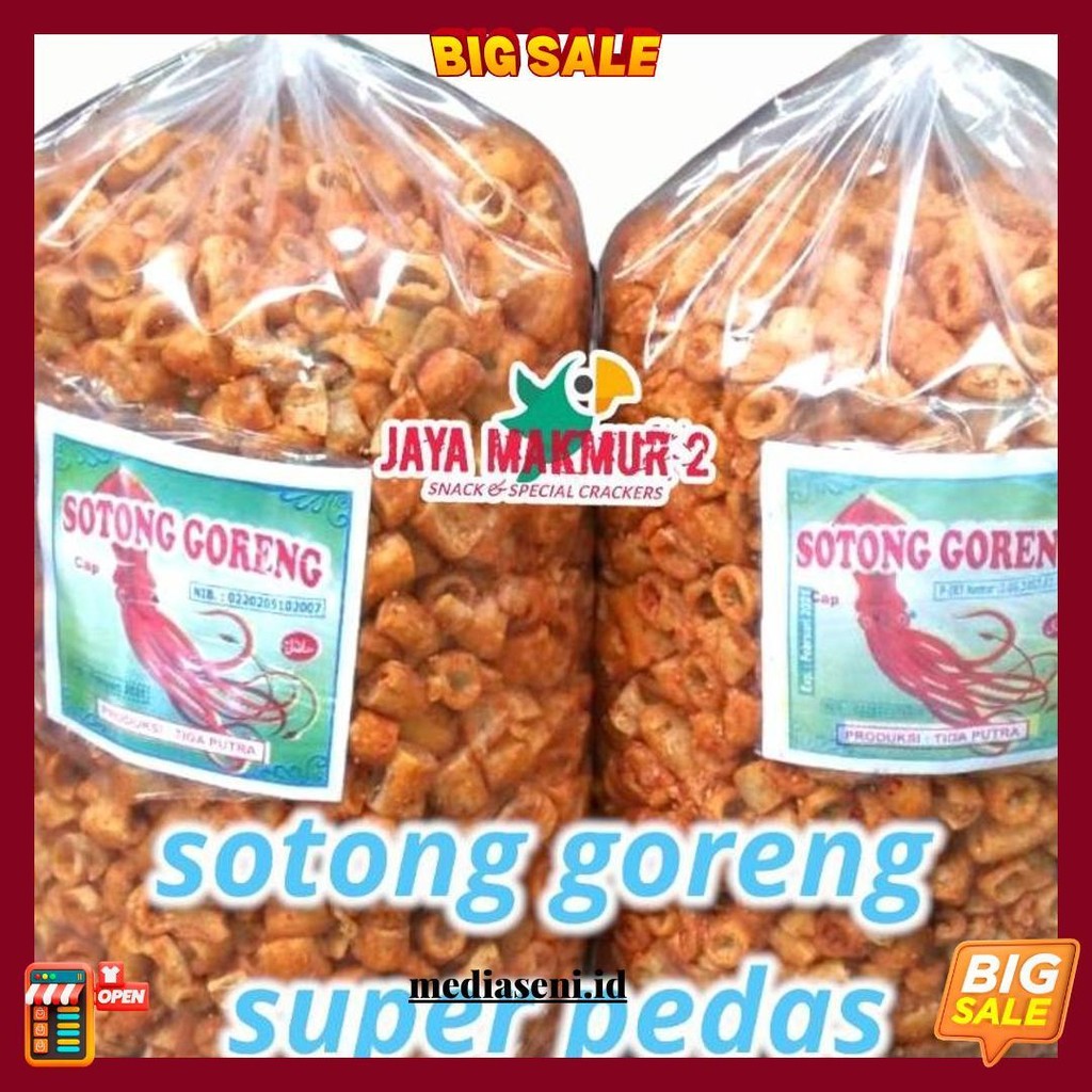 

Sotong Goreng 1Kg Pedas Daun Jeruk Bisa Cod