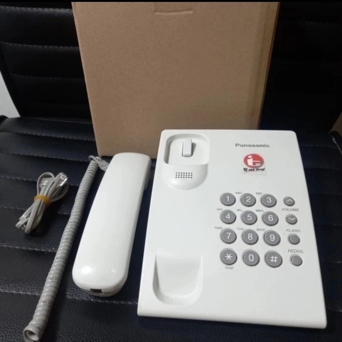 Pesawat telepon panasonic analog 505 / pesawat telepon 505 like new