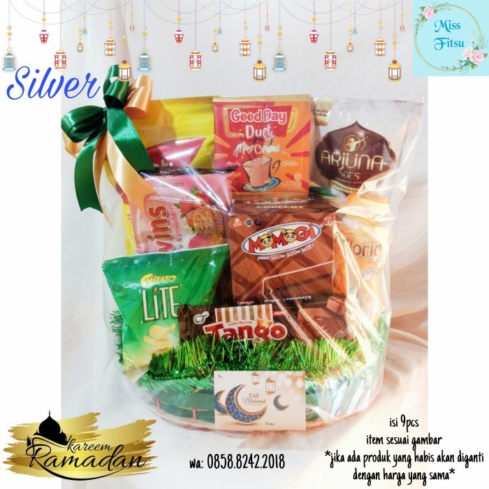 

New! Ready Parcel Lebaran Idul Fitri Snack Sirup Dan Sajadah Promo - SILVER Idul Fitri