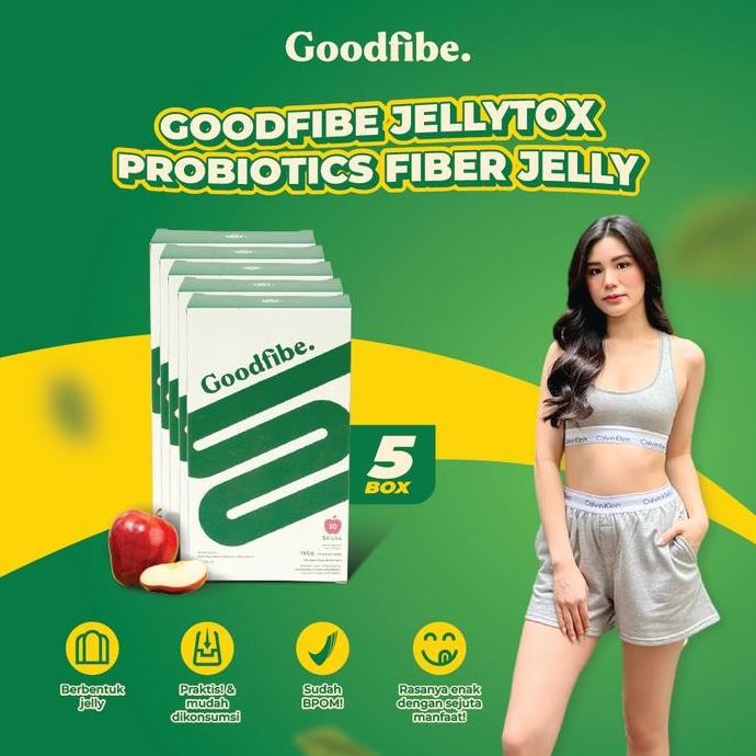 Goodfibe Jellytox Probiotics Fiber Jelly [ 5 Box ]