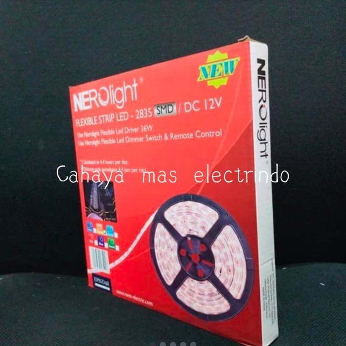 Nero Led Strip 2835 Smd/Dc 12V -Ip67 30W/5M - Strip Light Led