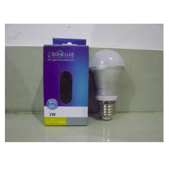 Lampu Bohlam Led Bulb Sensor Cahaya 3 Watt