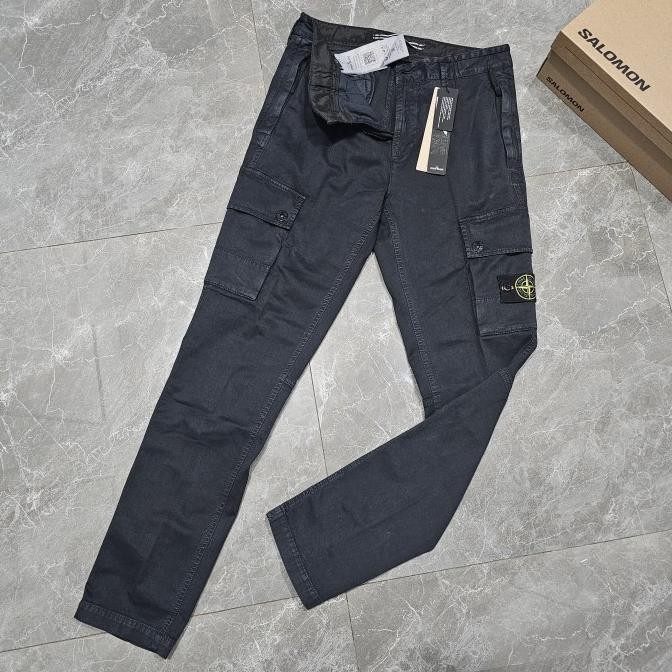 stone island slim cargo pants