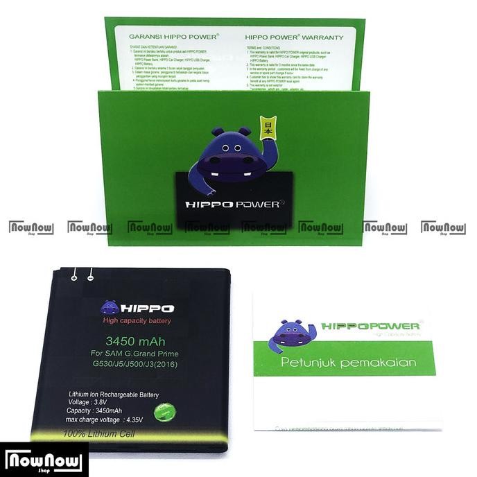 Baterai Hippo Samsung Galaxy J2 Pro J250 Original Batre Batrai HP Terlaris