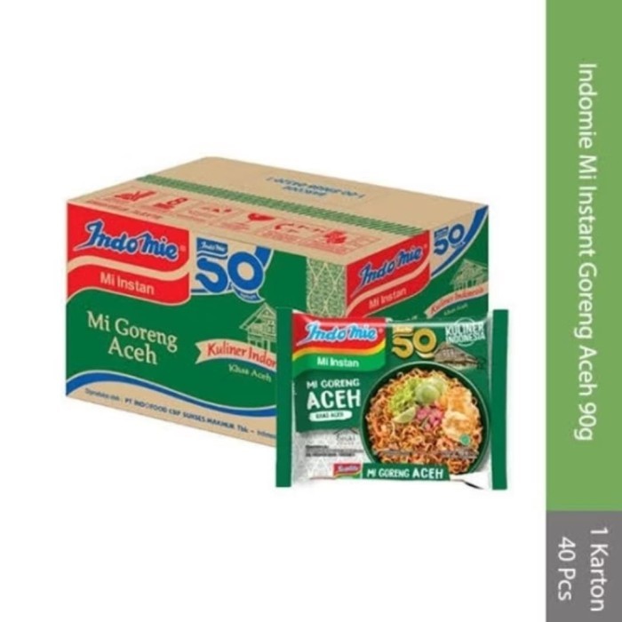 

PROMO MIE / PASTA / Indomie Aceh 1 karton murah NON COD