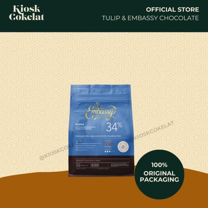 

Embassy Azalea Milk Chocolate Couverture 1kg